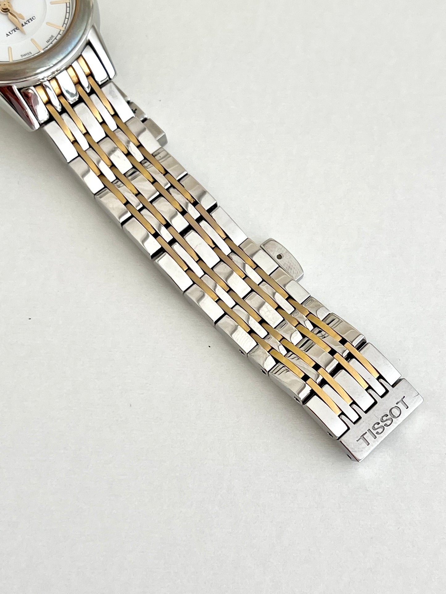 Tissot Carson Automatic Lady Two Tone Bracelet Watch