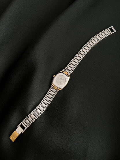 Omega De Ville Gold Tonneau Bracelet Women’s Watch