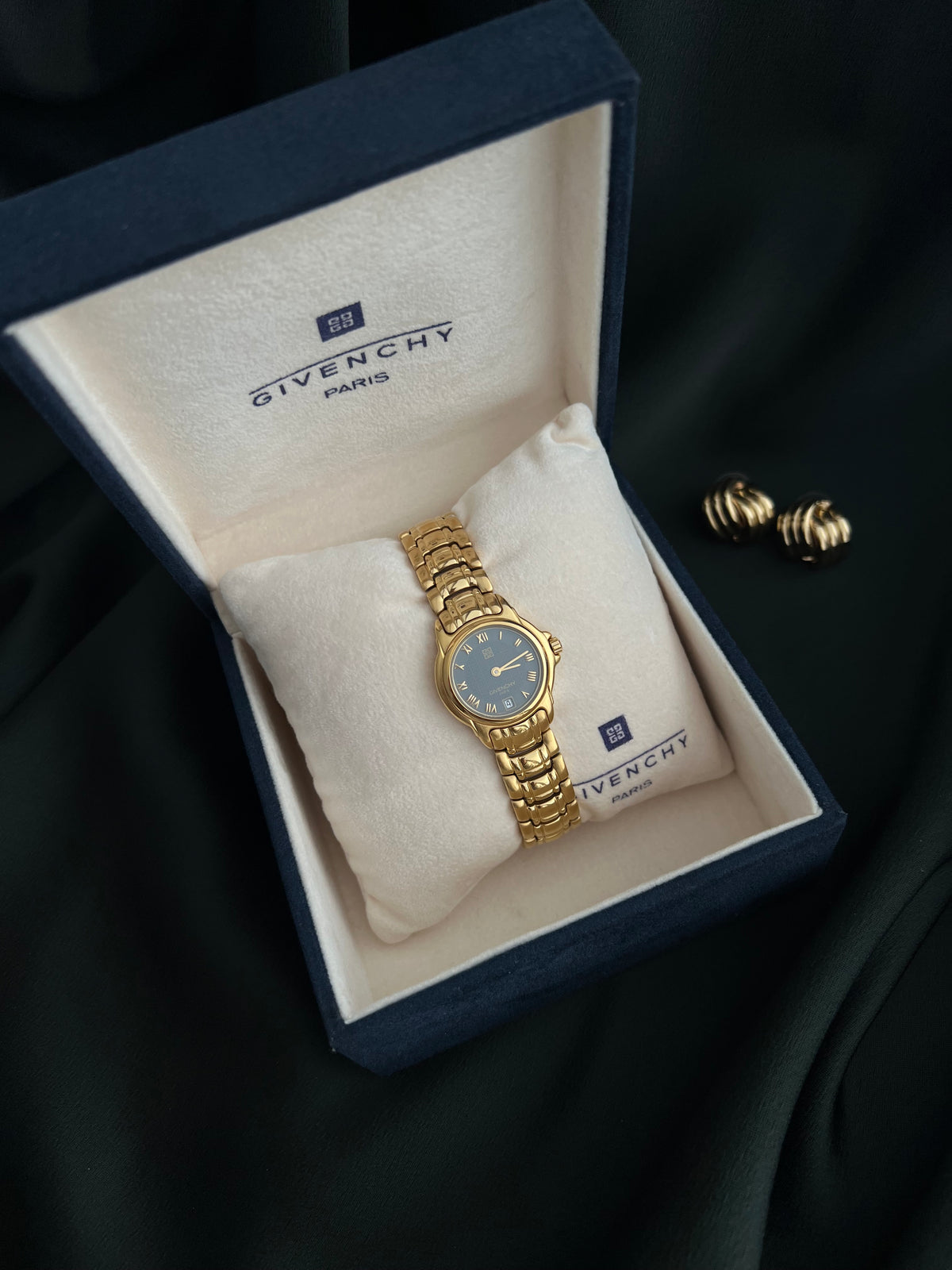 Givenchy Imperator Blue Roman Dial Women's Watch