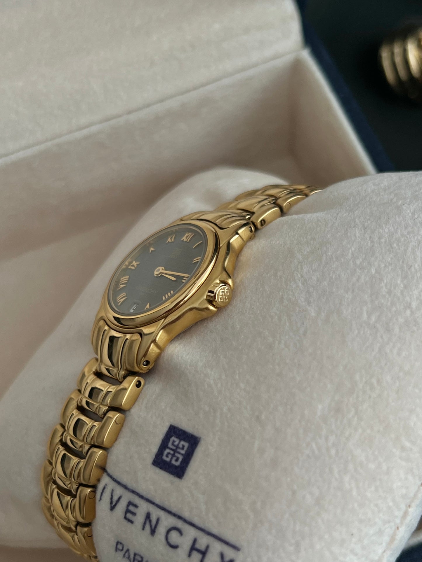 Givenchy Imperator Blue Roman Dial Women's Watch