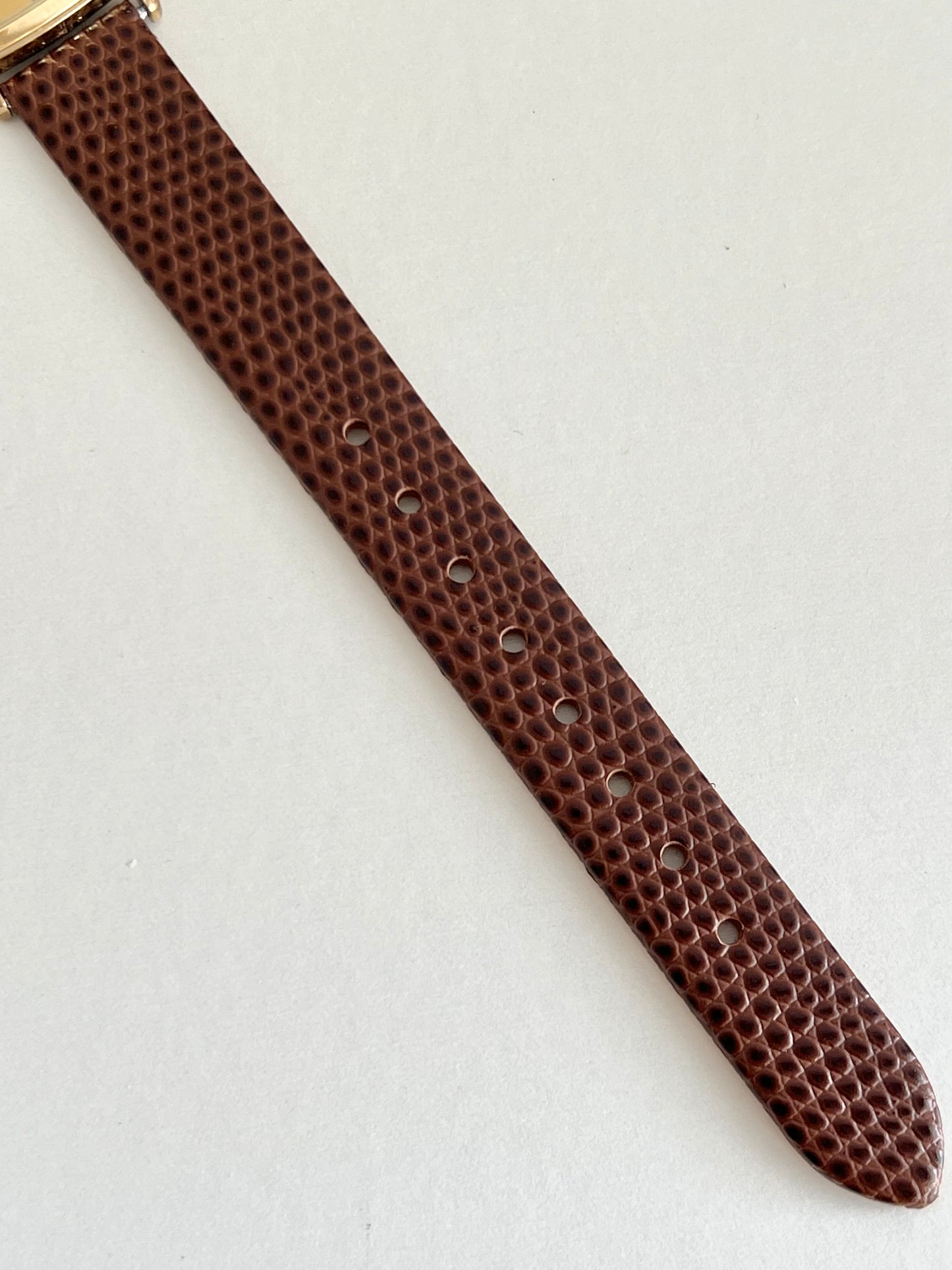Omega De Ville Gold Cushion Watch