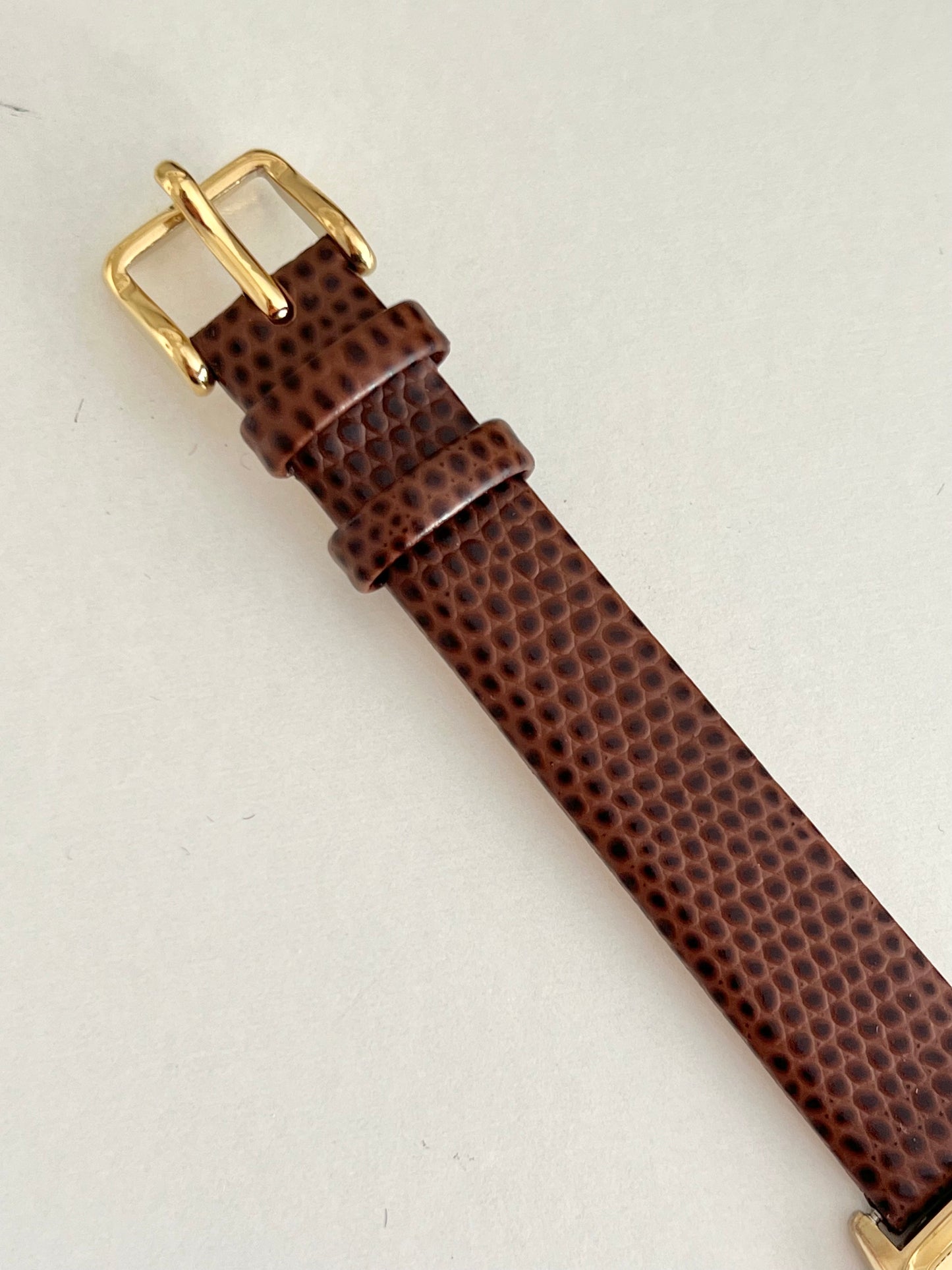 Omega De Ville Gold Cushion Watch