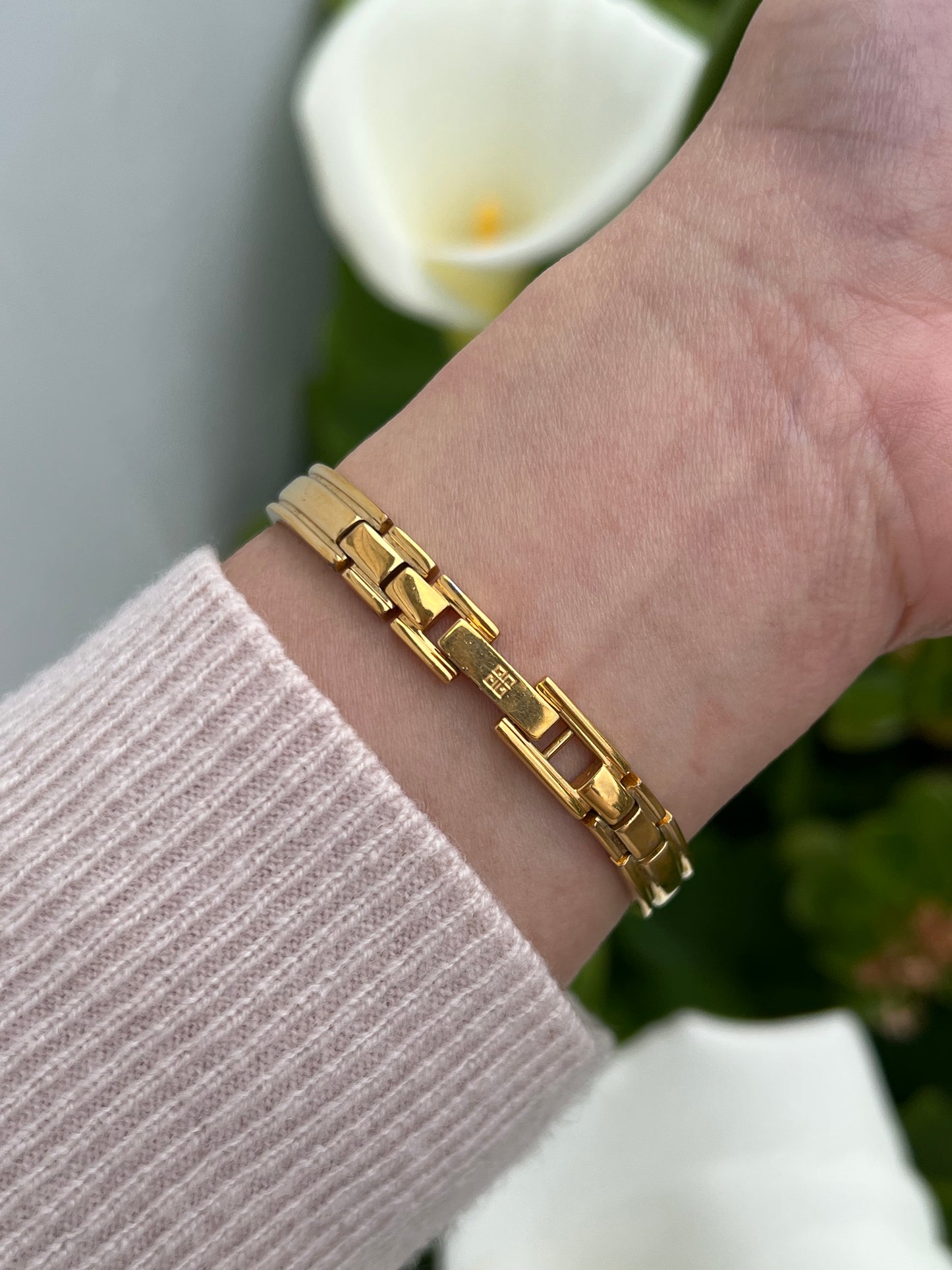 Givenchy Millesime Gold Women's Watch with Lipstick Red Dial