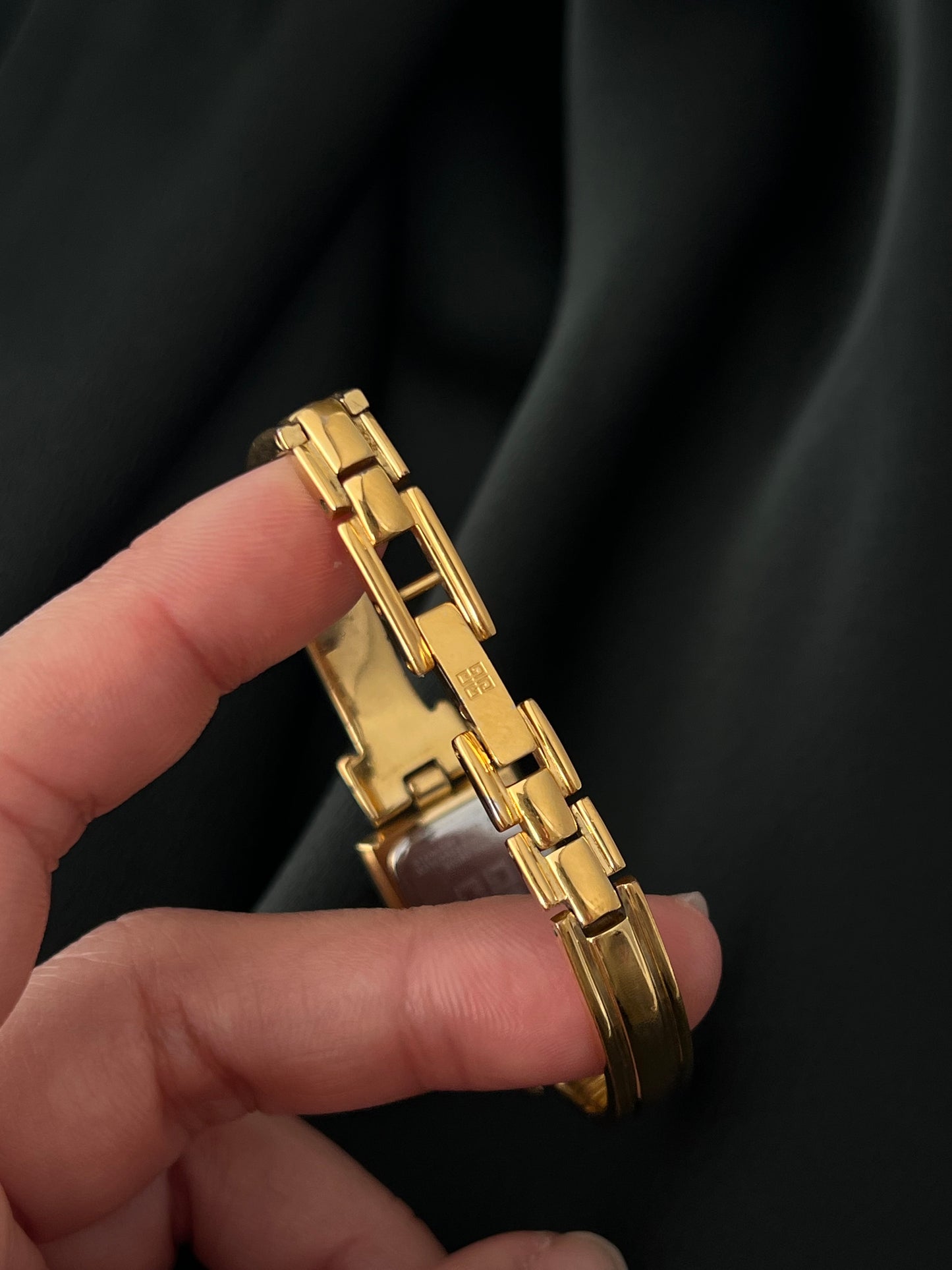 Givenchy Millesime Gold Women's Watch with Lipstick Red Dial