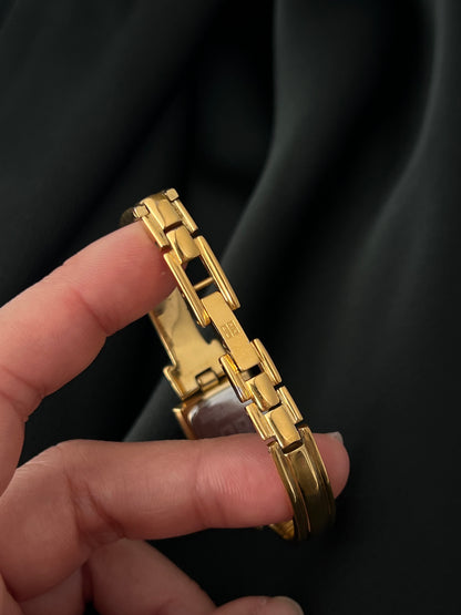 Givenchy Millesime Gold Women's Watch with Lipstick Red Dial