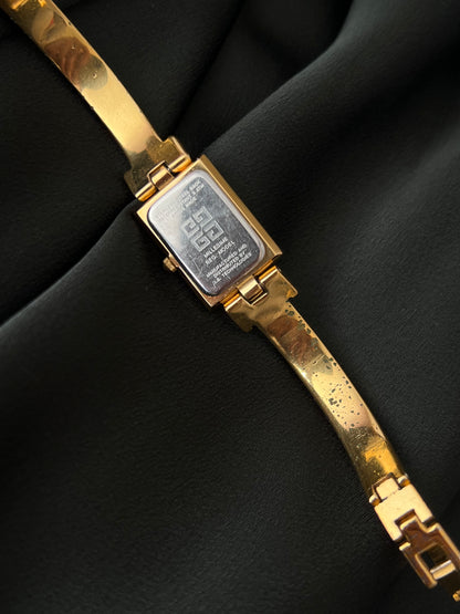 Givenchy Millesime Gold Women's Watch with Lipstick Red Dial