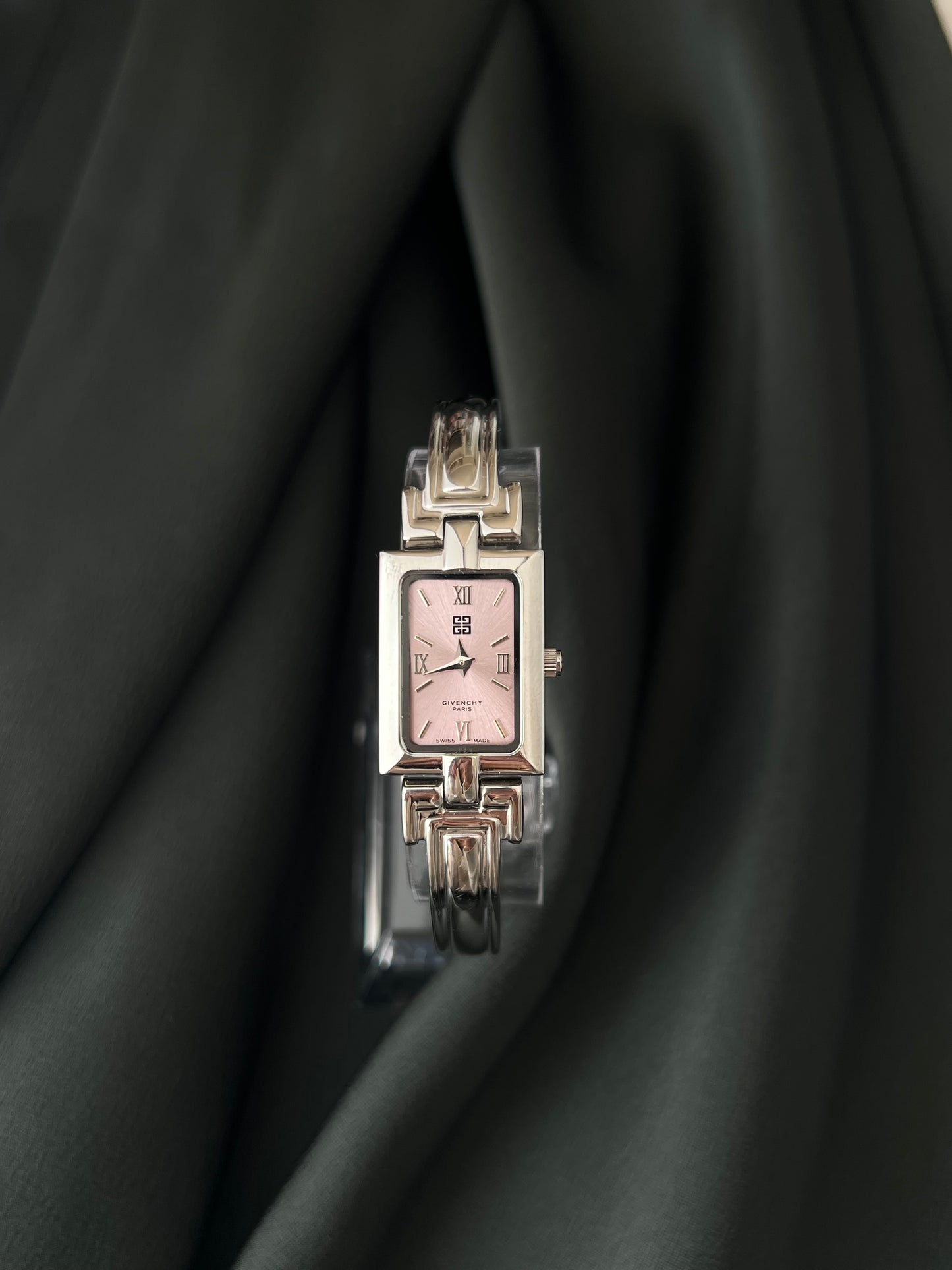Givenchy Millesime Women's Watch with Pink Sunburst Dial
