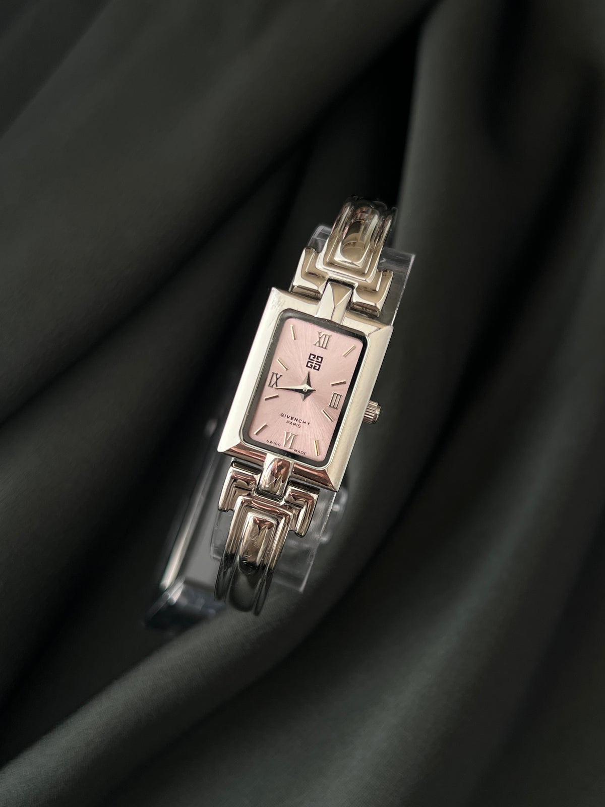Givenchy Millesime Women's Watch with Pink Sunburst Dial