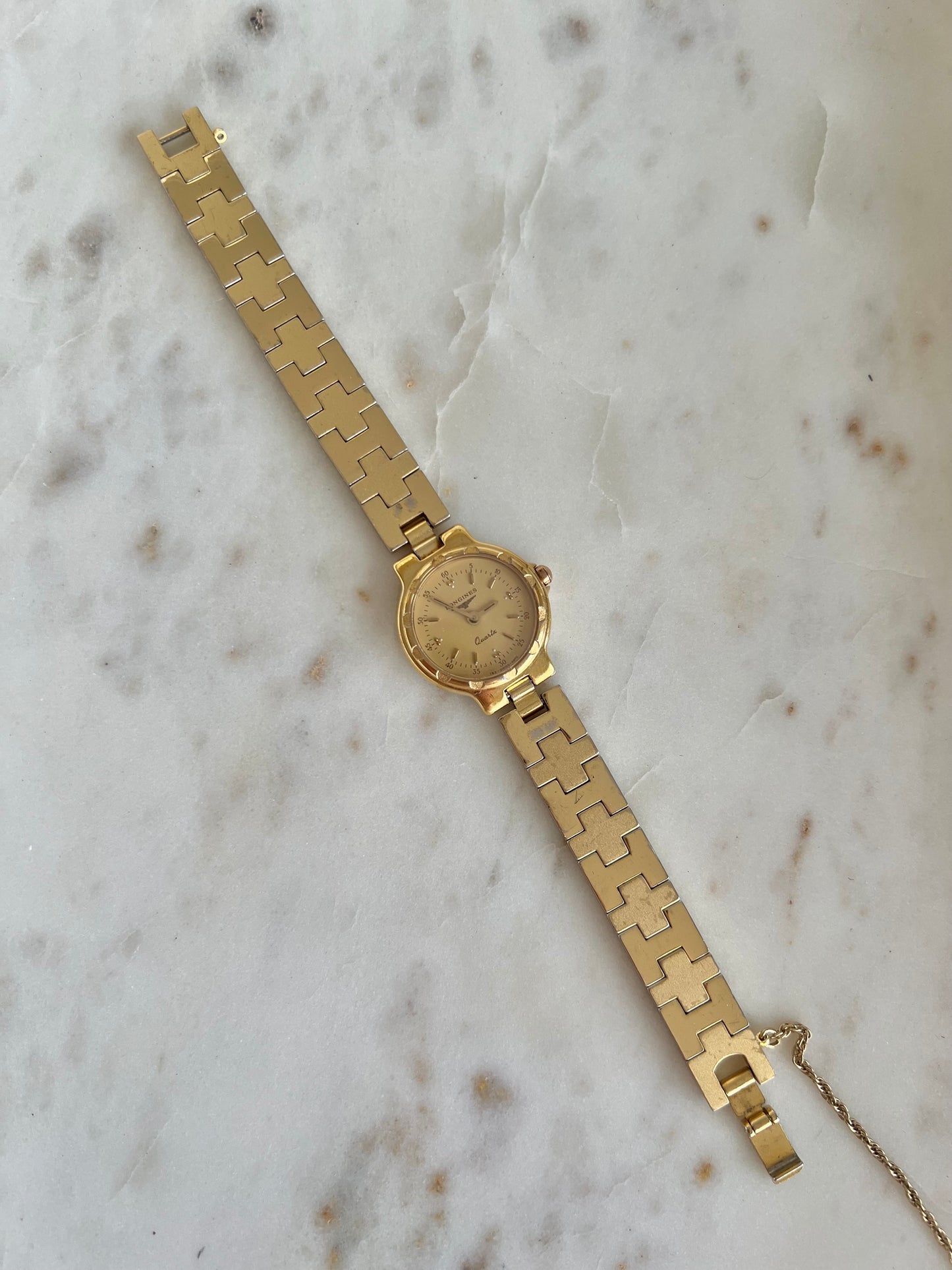 Longines Conquest Geometric Bracelet Watch