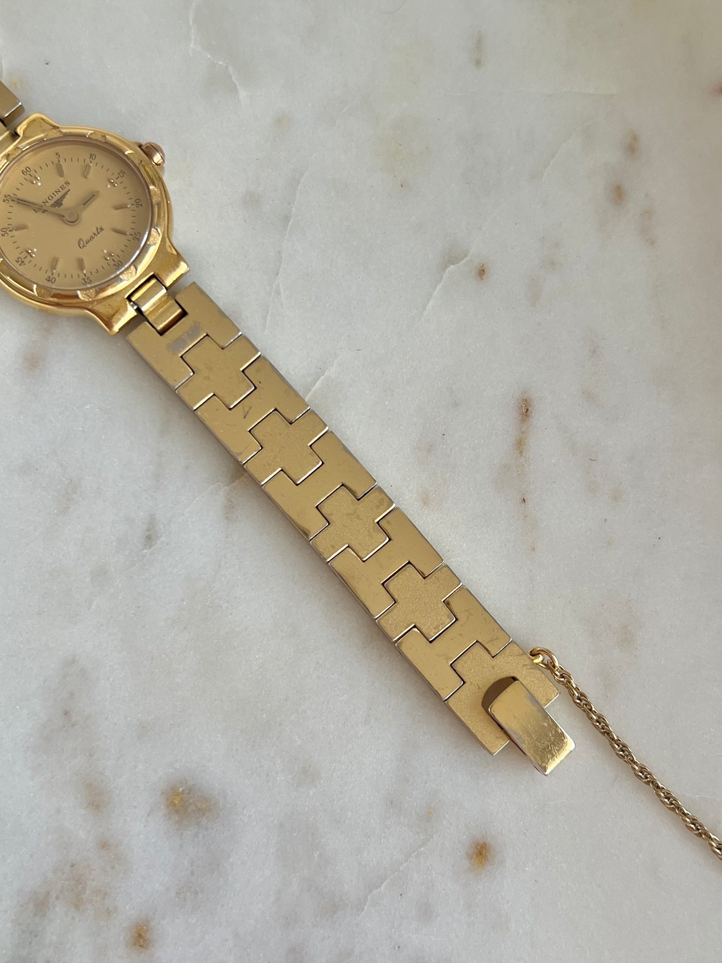 Longines Conquest Geometric Bracelet Watch