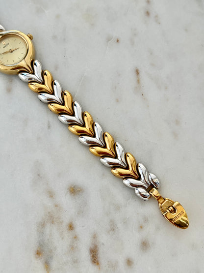 Seiko Two Tone Laurel Bracelet Women's Watch