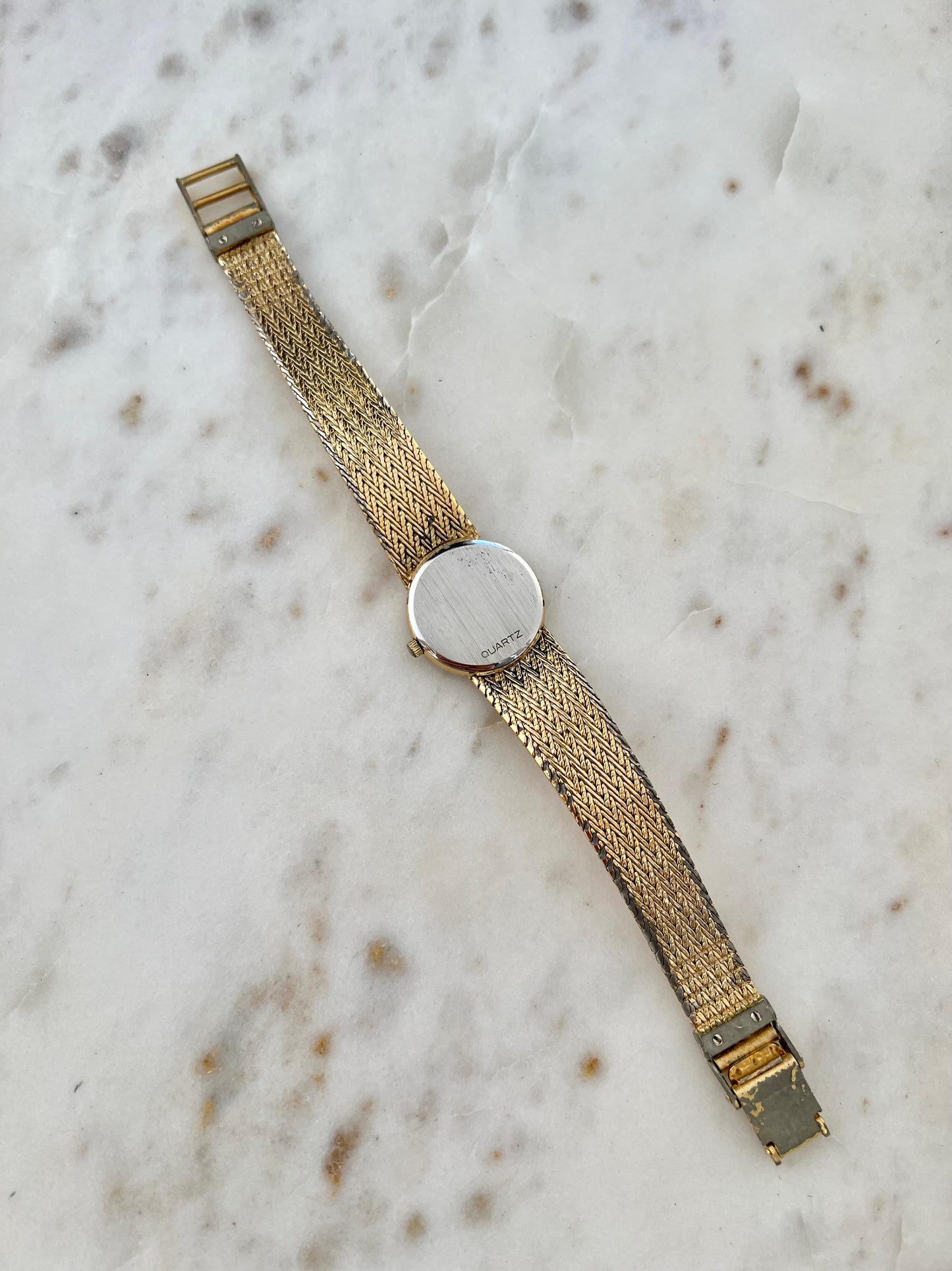 Omega De Ville Laurel Case Woven Bracelet Watch