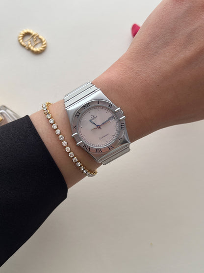 Omega Constellation Manhattan Stainless Steel Watch