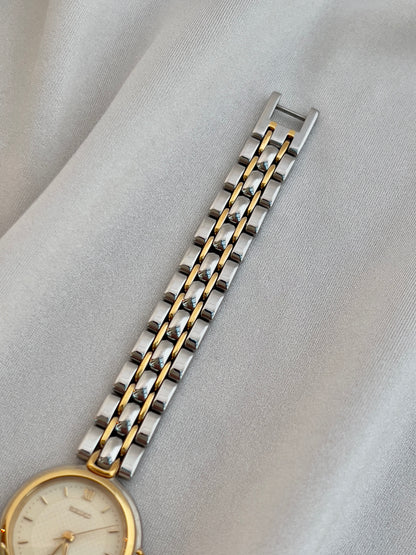 Seiko Exceline Two Tone Ladies’ Watch with Domed Crystal