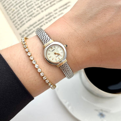Seiko Exceline Snakeskin Ladies Bracelet Watch in NZ Australia | The Gilded Hour