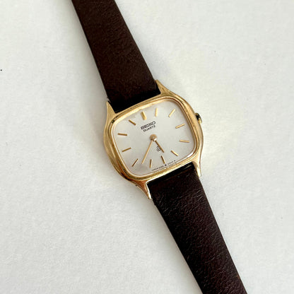 Seiko cushion Women's Watch in Gold