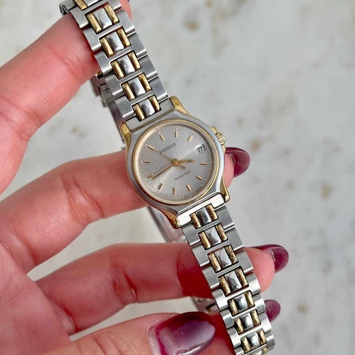 Tissot Seastar Two Tone Women's Watch