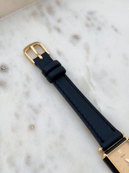 Citizen Excela Champagne Square Black Accent Women's Watch — product photograph 3, Gilded Hour NZ.