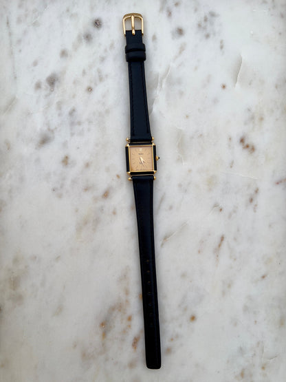 Citizen Excela Champagne Square Black Accent Women's Watch — product photograph 5, Gilded Hour NZ.