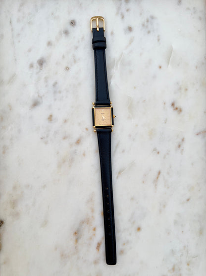 Citizen Excela Champagne Square Black Accent Women's Watch — product photograph 6, Gilded Hour NZ.
