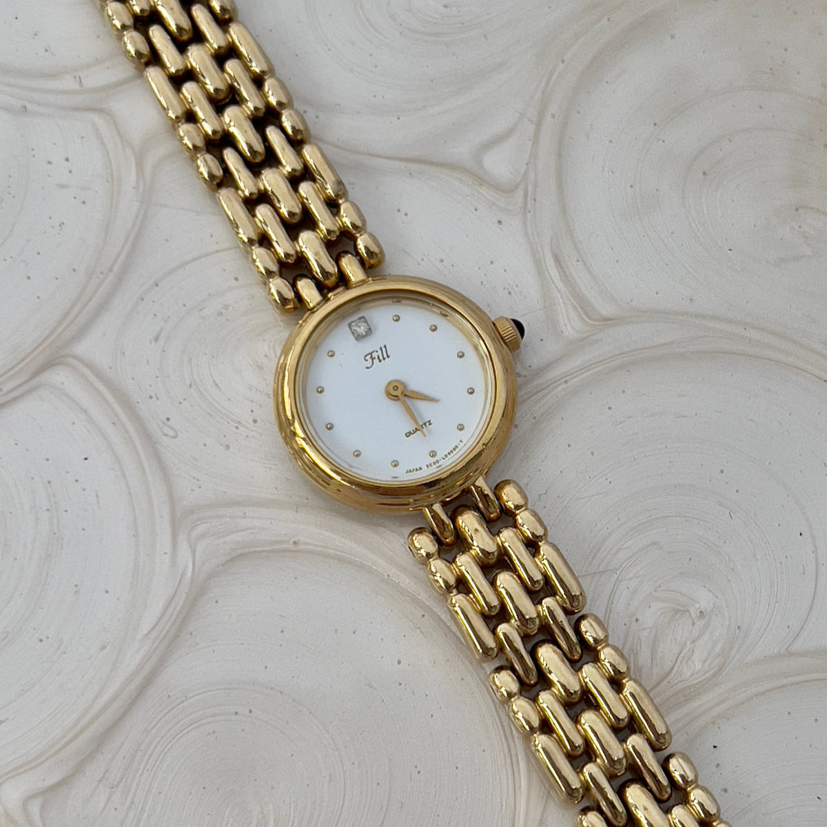 Citizen Fill White Dial Gold Tone Women's Watch | Product photograph 1