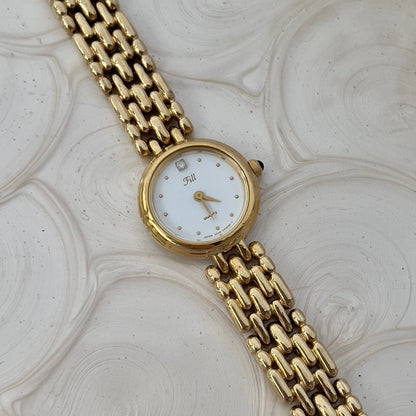 Citizen Fill White Dial Gold Tone Women's Watch | Product photograph 1