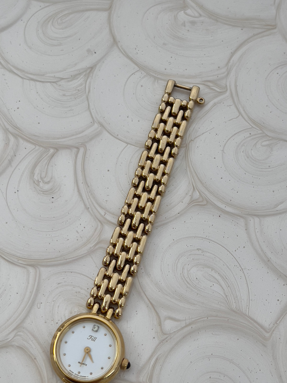 Citizen Fill White Dial Gold Tone Women's Watch | Product photograph 4