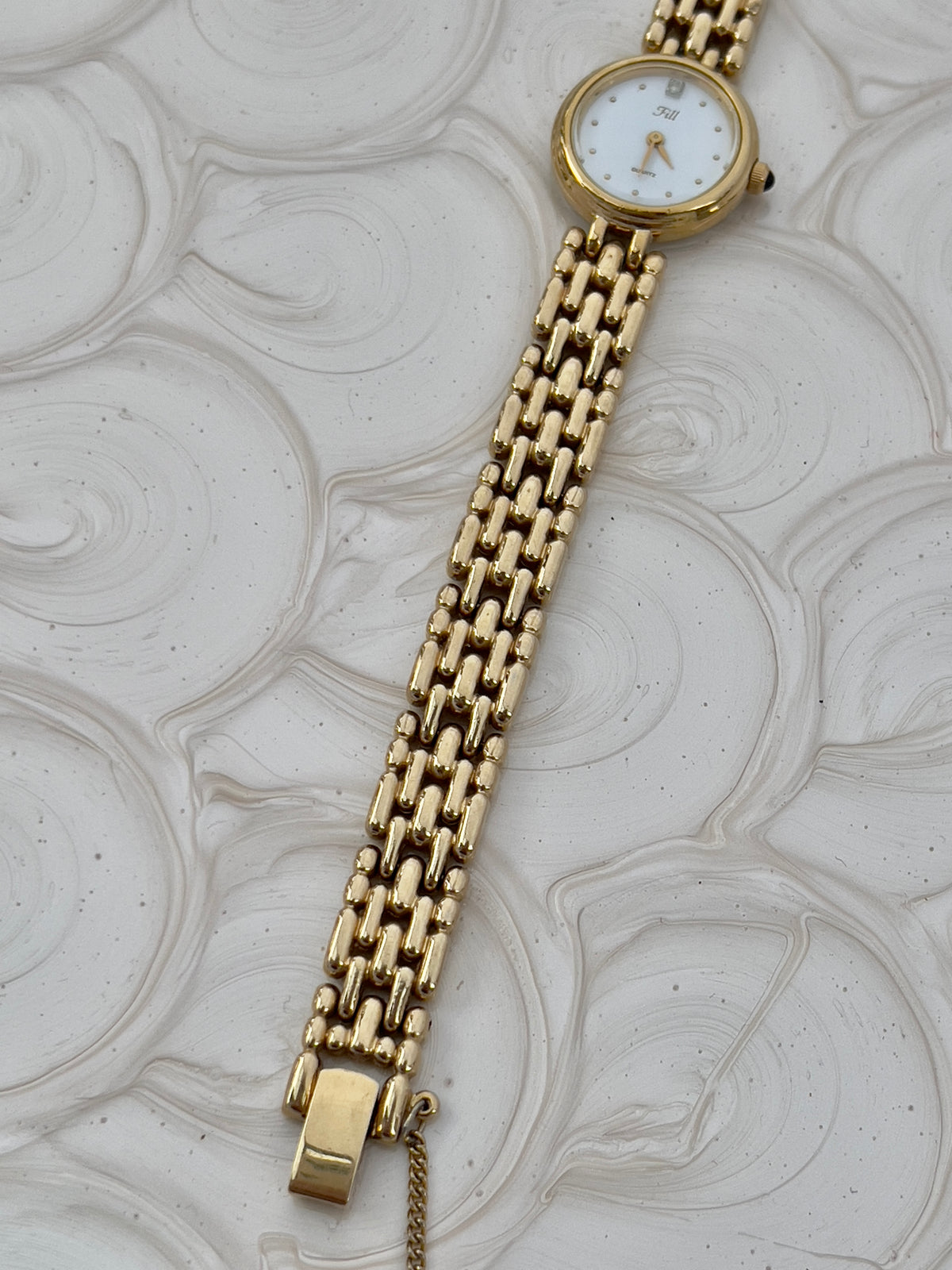 Citizen Fill White Dial Gold Tone Women's Watch | Product photograph 5