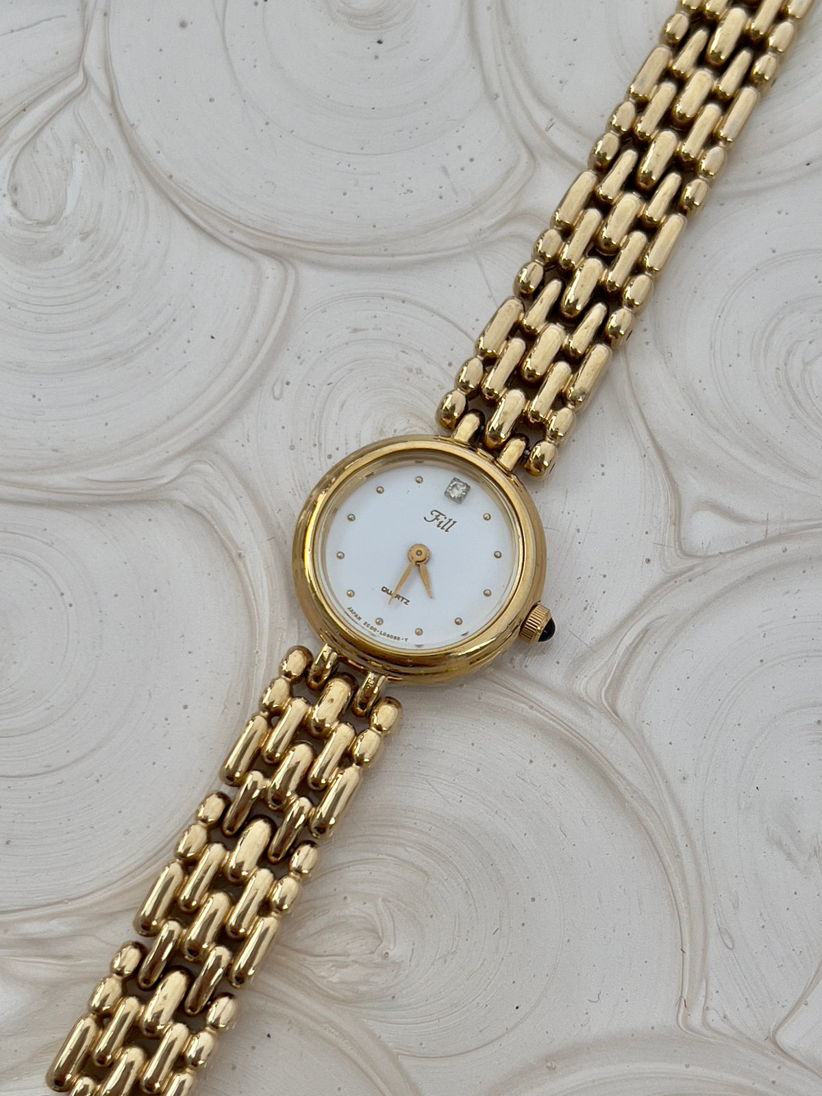 Citizen Fill White Dial Gold Tone Women's Watch | Product photograph 6