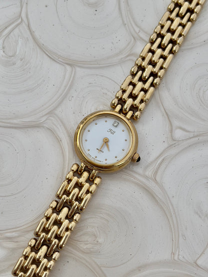 Citizen Fill White Dial Gold Tone Women's Watch | Product photograph 6