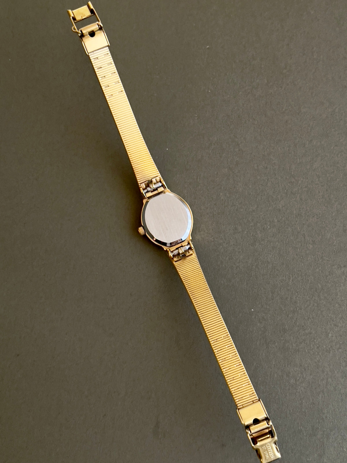 Citizen Pink Dial Gold Patterned Bracelet Women’s Watch — product photograph 3, Gilded Hour NZ.