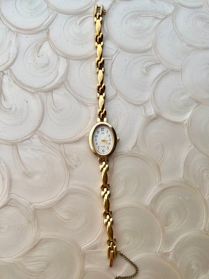 Citizen Fill Textured Arabic Dial Gold Tone Women's Watch | Product photograph 3