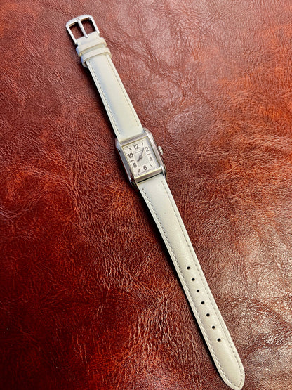 Coach Tank Woman's Watch with Bold Dial, front view of a vintage women's watch at Gilded Hour.
