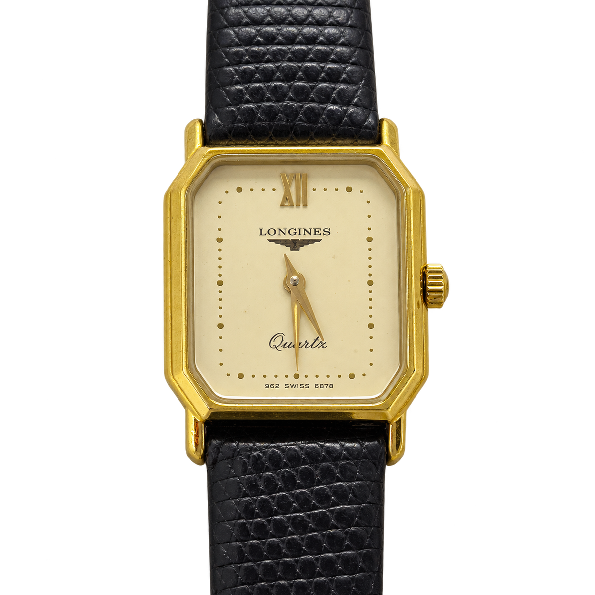 Longines Ivory Dial Soft Octagonal Women's Watch