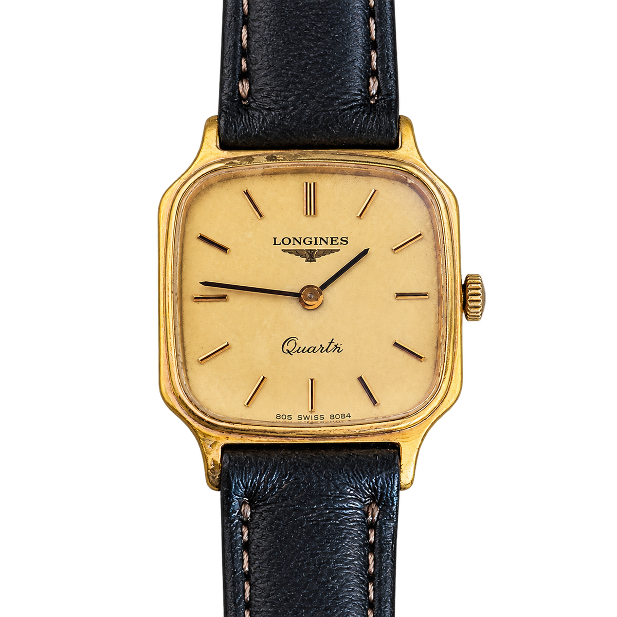 Longines Champagne Dial Gold Soft Octagonal Women’s Watch