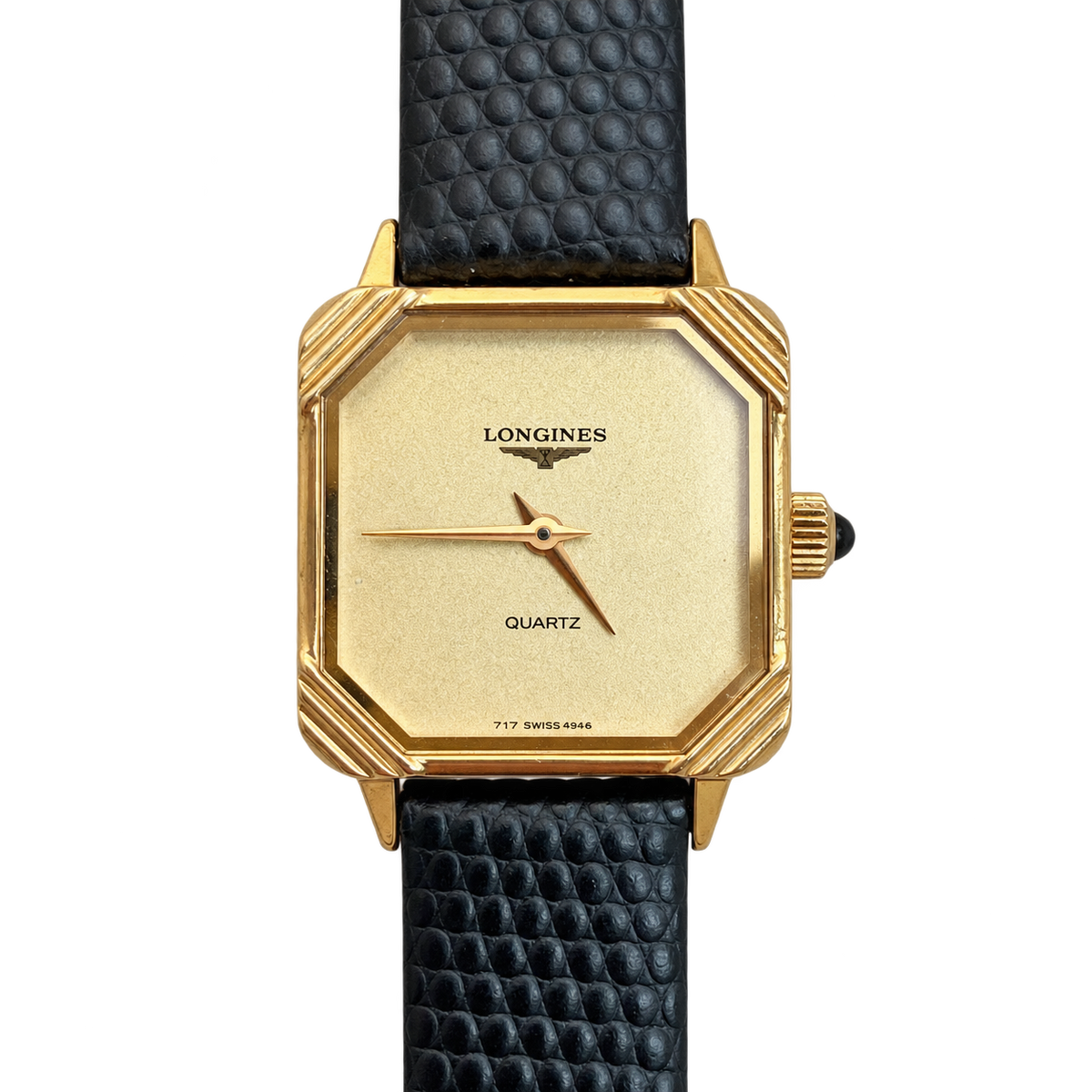 Longines Square Stardust Dial Gold Tone Watch