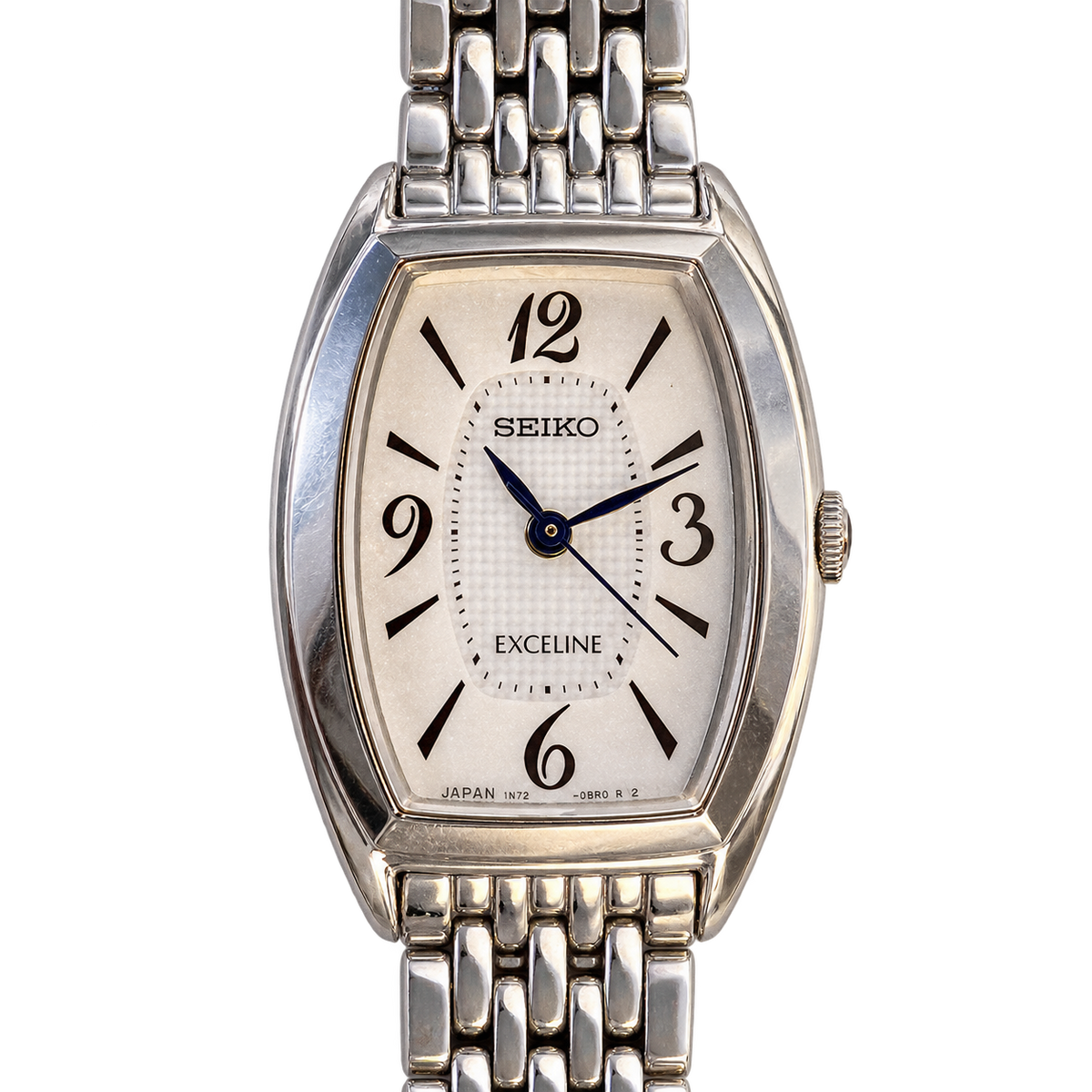 Seiko Exceline Solar Tonneau Women's Watch