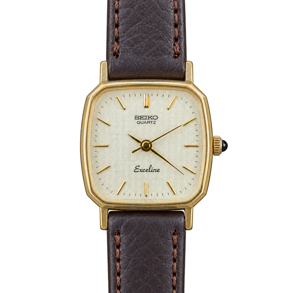Seiko Exceline Soft Angular Gold Tone Women's Watch