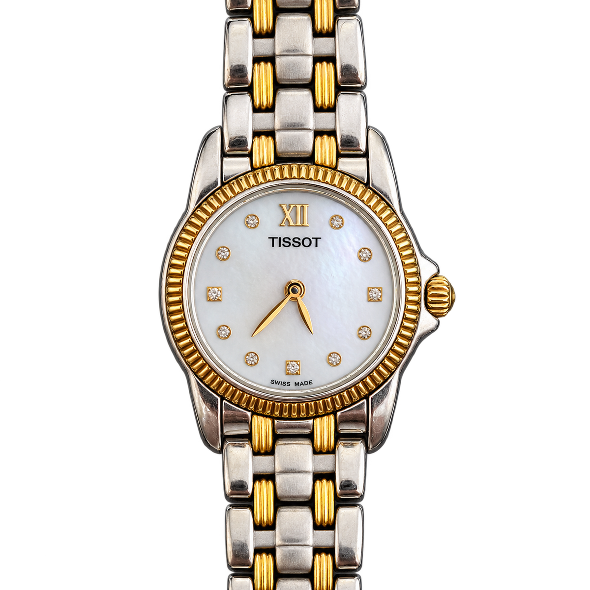 Tissot Mother of Pearl Diamond Accent Women’s Watch