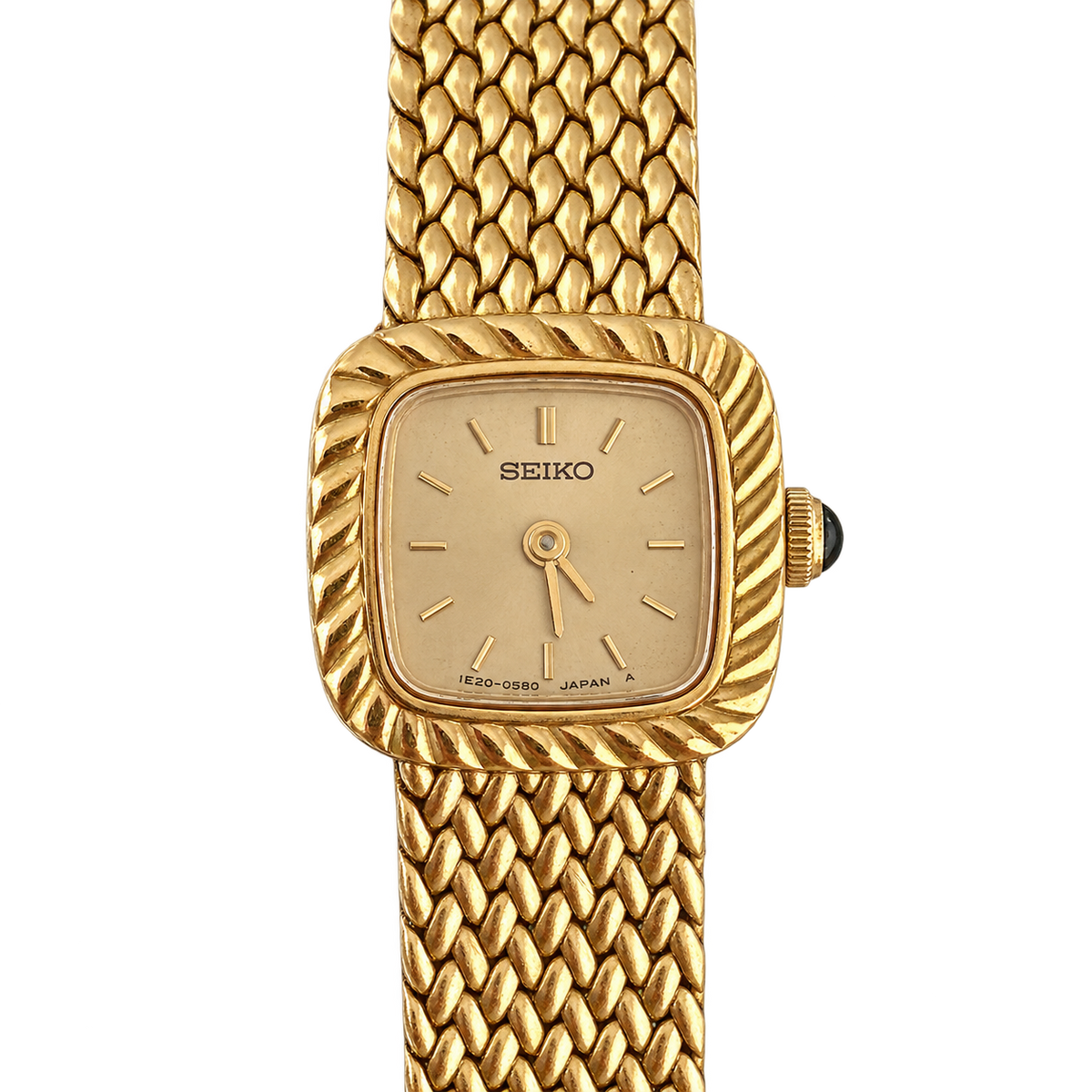 Seiko Tissé Mini Gold Rope Bezel Women’s Watch
