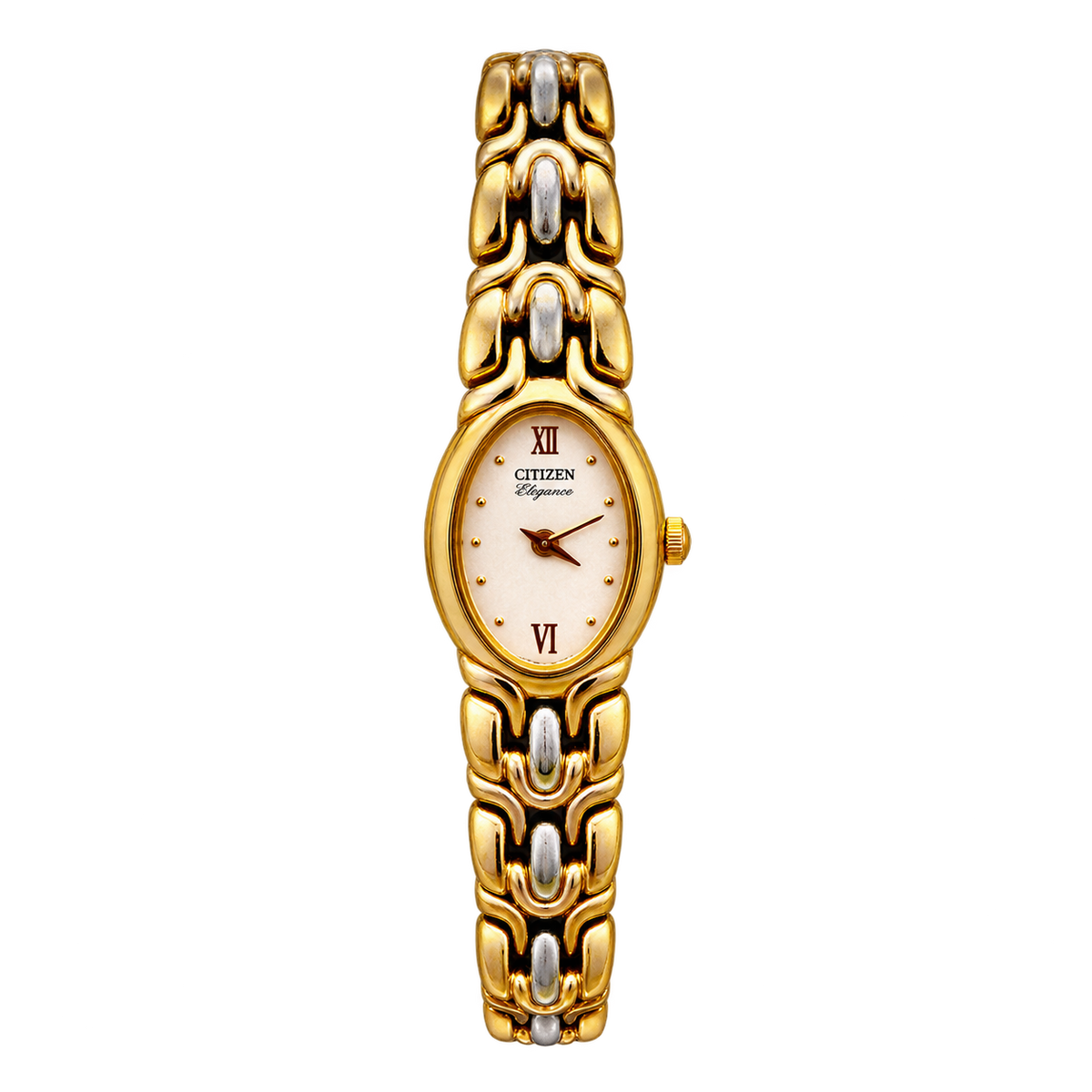 Citizen Elegance Oval Two Tone Women’s Watch