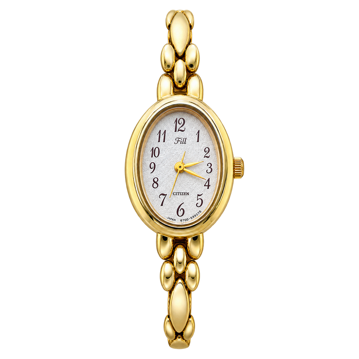 Citizen Fill Textured Arabic Dial Gold Tone Women's Watch