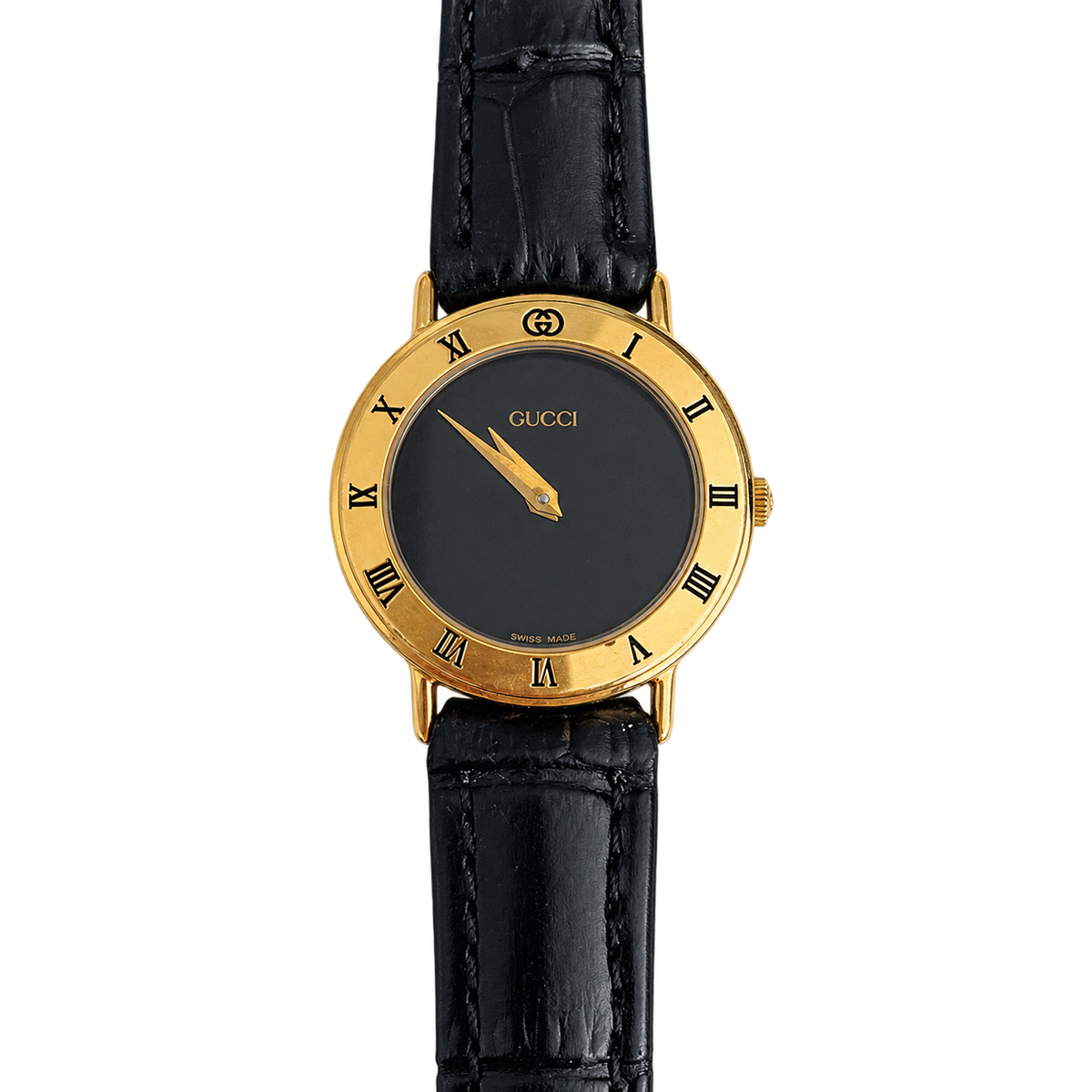 Gucci Roman Bezel Black Dial Women’s Watch