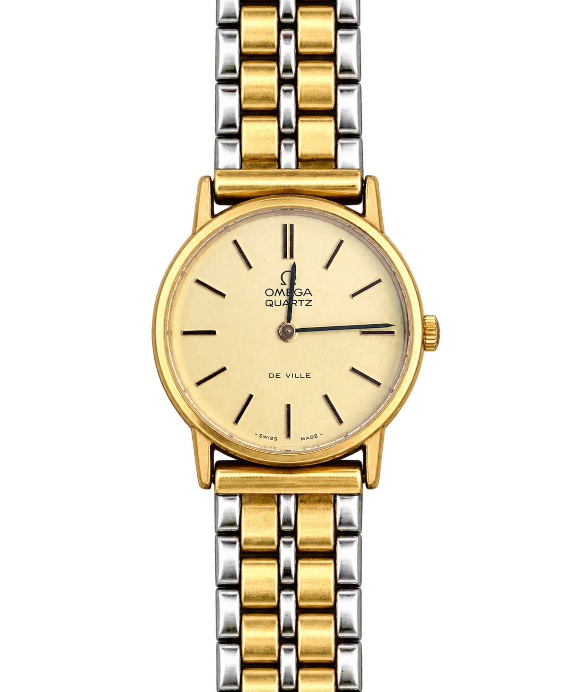 Omega De Ville Two Tone Bracelet Women's Watch