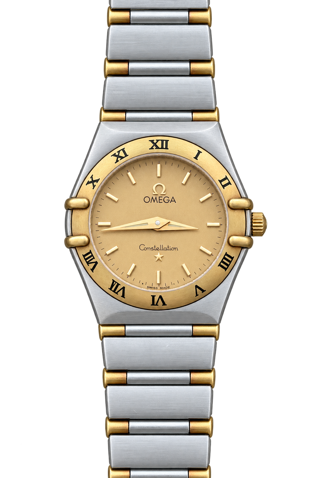 Omega Constellation Champagne Two Tone Watch