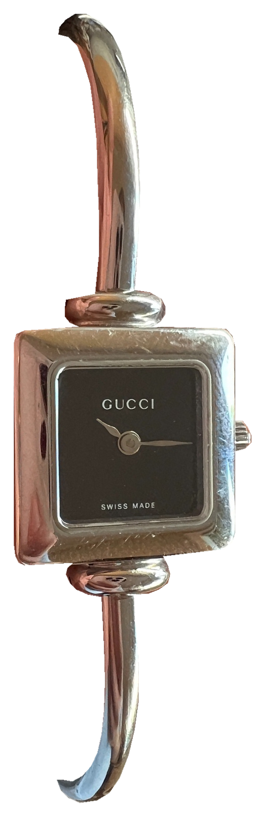 Gucci Square Bangle Women’s Watch Black Dial 1900L