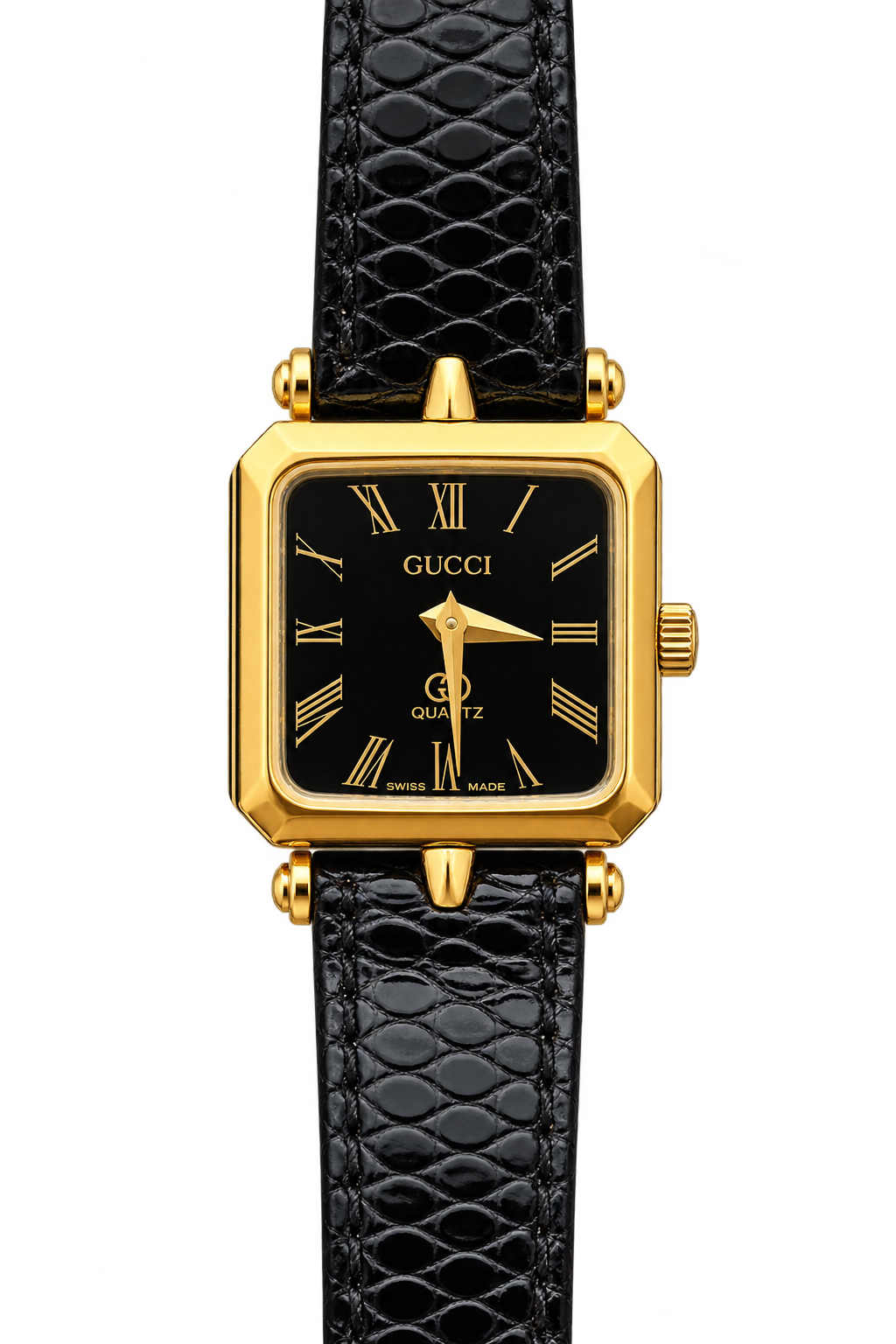 Gucci Sherry Black Roman Dial Soft Square Women’s Watch