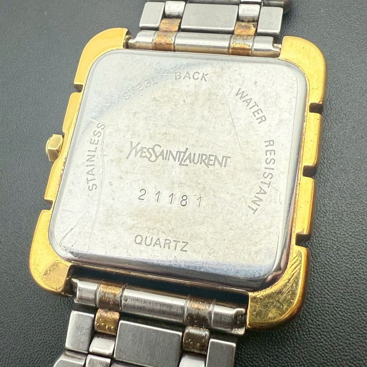 Yves Saint Laurent Two Tone Roman Dial Women’s Watch