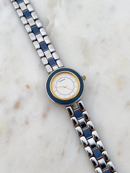 Lassale by Seiko Blue Enamel Accent Women's Watch — product photograph 8, Gilded Hour NZ.