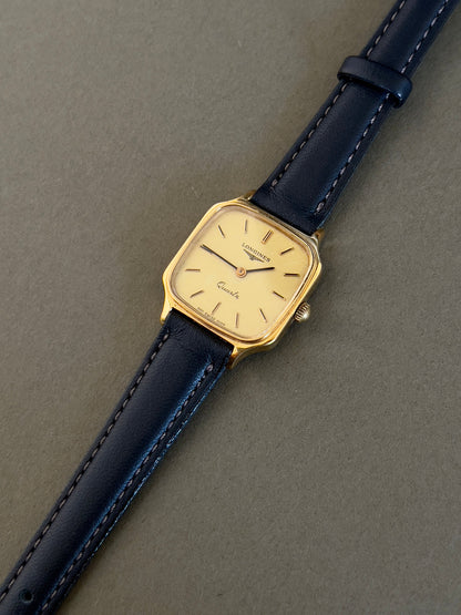 Longines Champagne Dial Gold Soft Octagonal Women’s Watch — product photograph 6, Gilded Hour NZ.